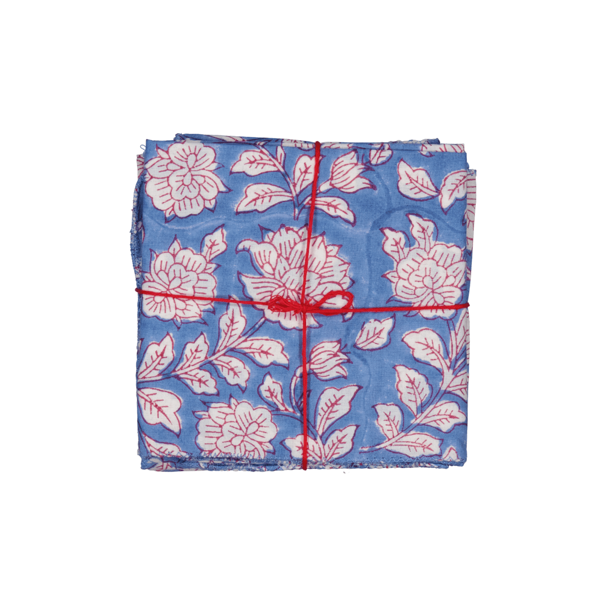 Serviettes de table x4 Iris Bleuet - Suzette à table