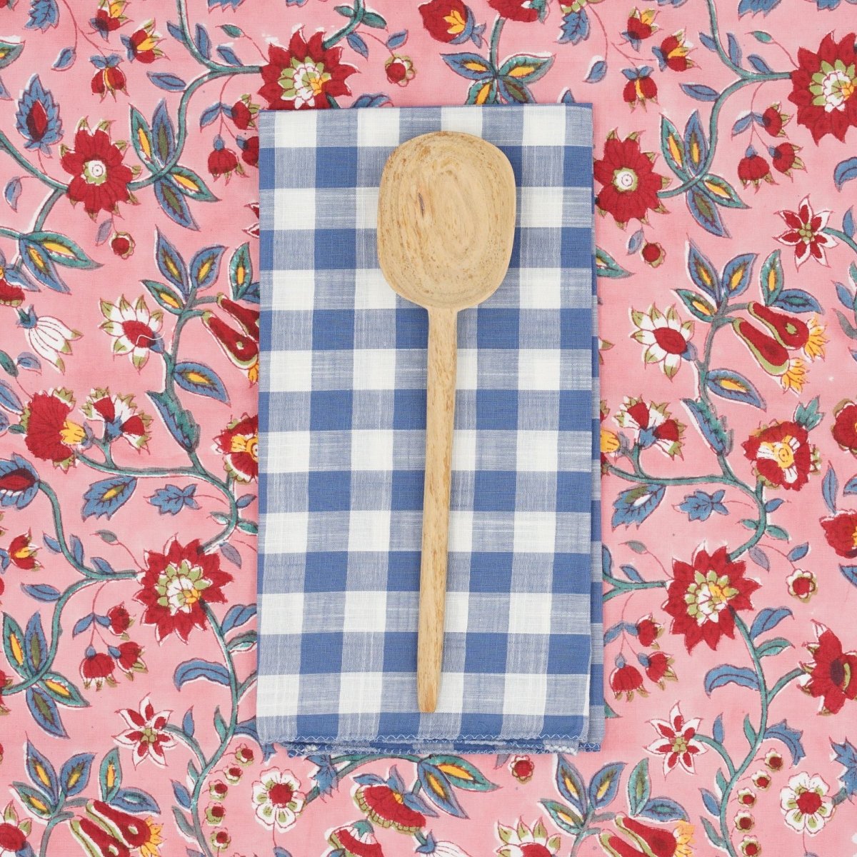 Serviettes de table x4 Libeccio Cobalt - Suzette à table