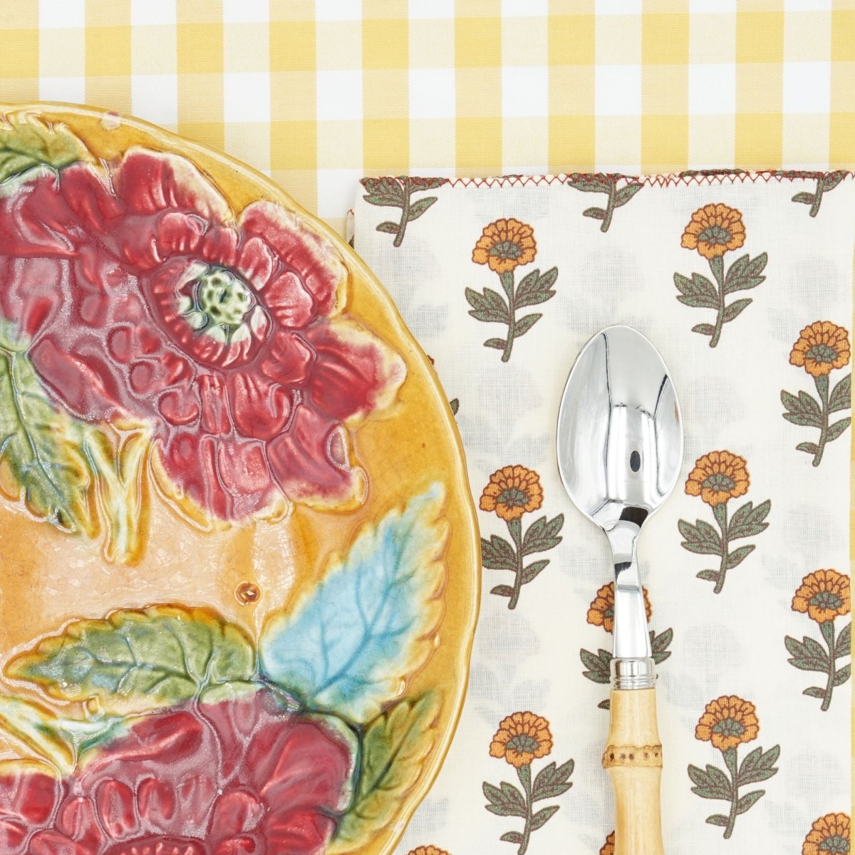 Serviettes de table x4 Pissenlit - Suzette à table