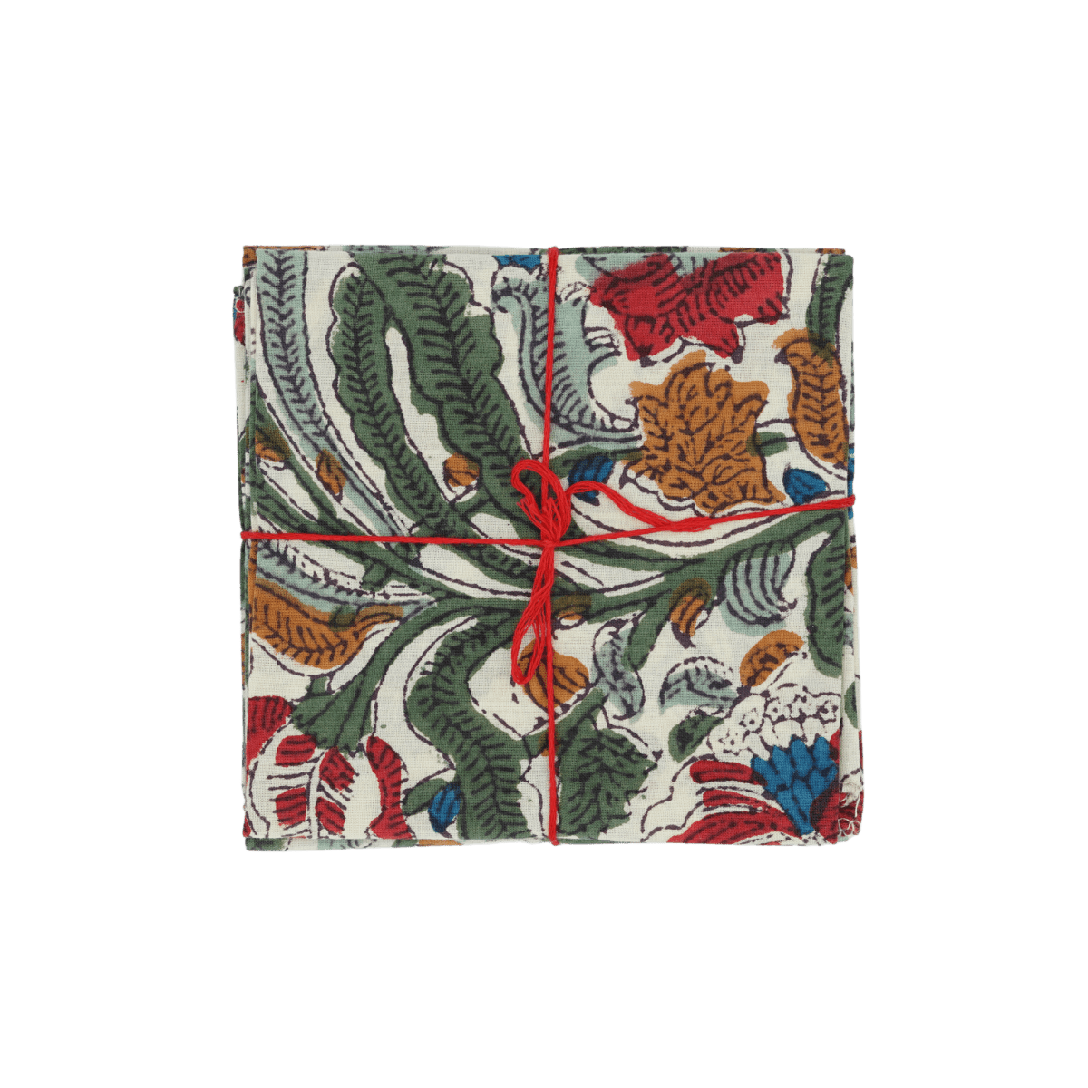 Serviettes de table x4 Verveine Cyprès - Suzette à table