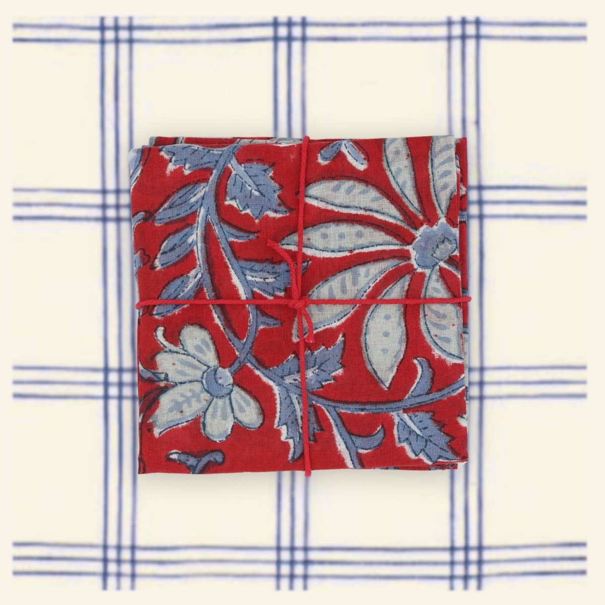Serviettes de table x4 Muscari - Suzette à table