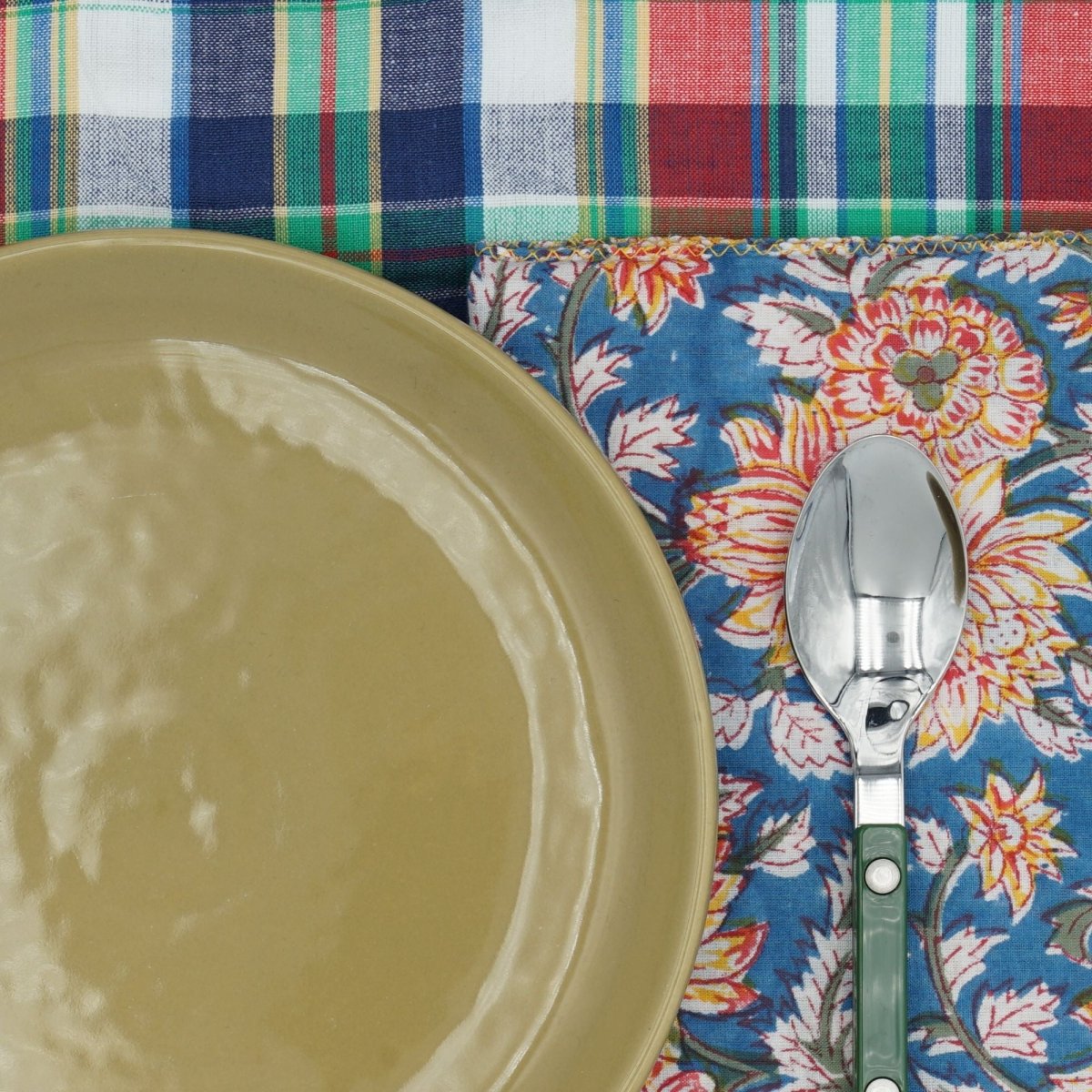 Serviettes de table x4 Allium Cobalt - Suzette à table