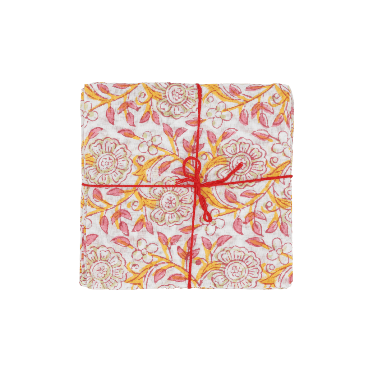 Serviettes de table x4 Frangipanier Jaipur - Suzette à table