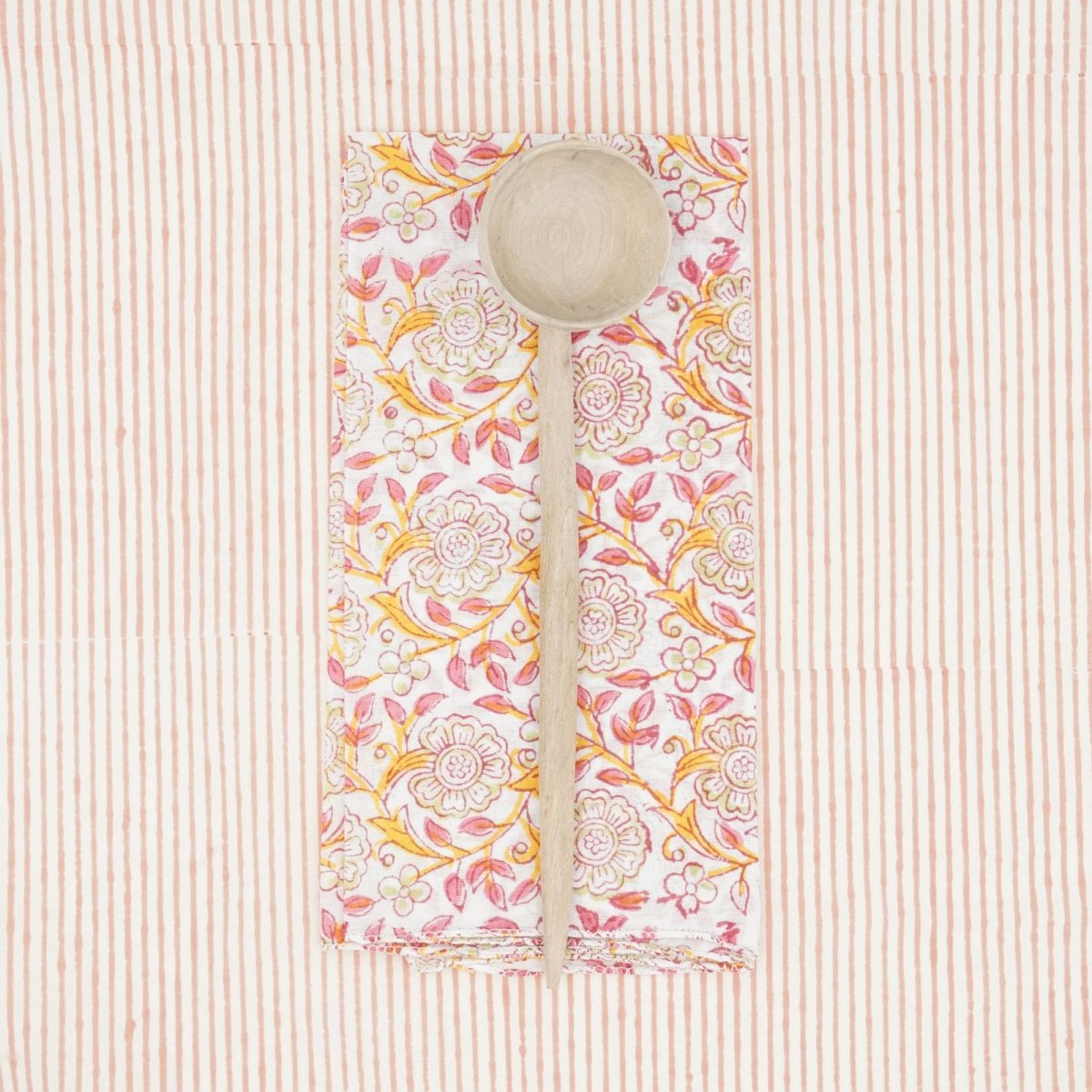 Serviettes de table x4 Frangipanier Jaipur - Suzette à table