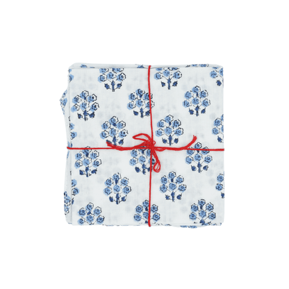 Serviettes de table x4 Gui Cobalt - Suzette à table