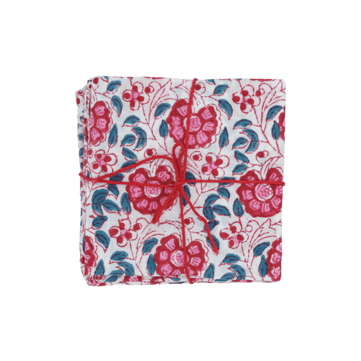 Serviettes de table x4 Jacaranda Lipstick - Suzette à table