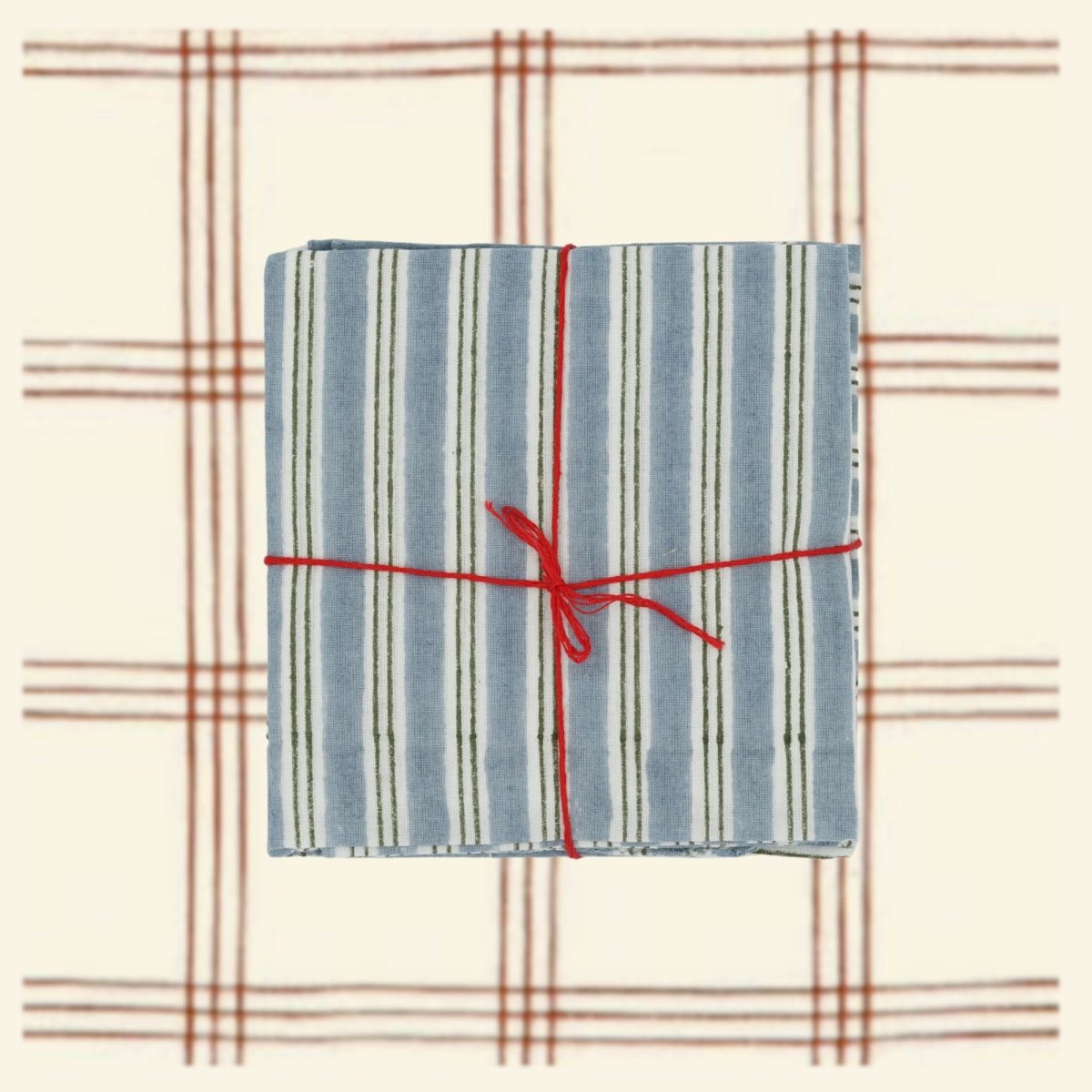 Serviettes de table x4 Lou Ciel - Suzette
