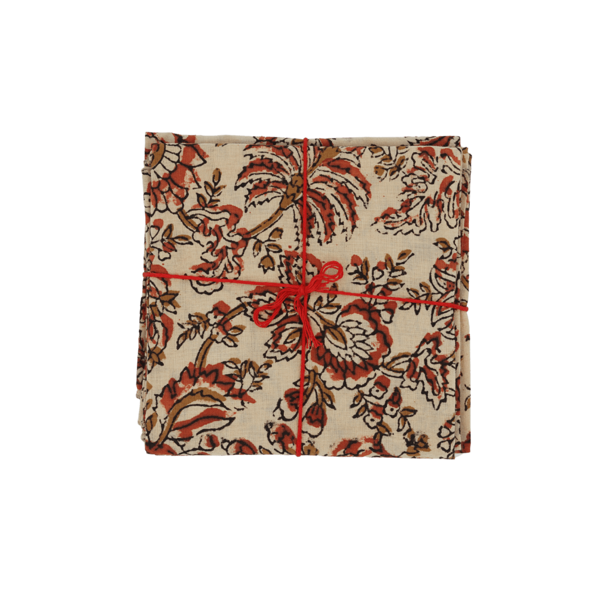 Serviettes de table x4 Melisse Ecureuil - Suzette