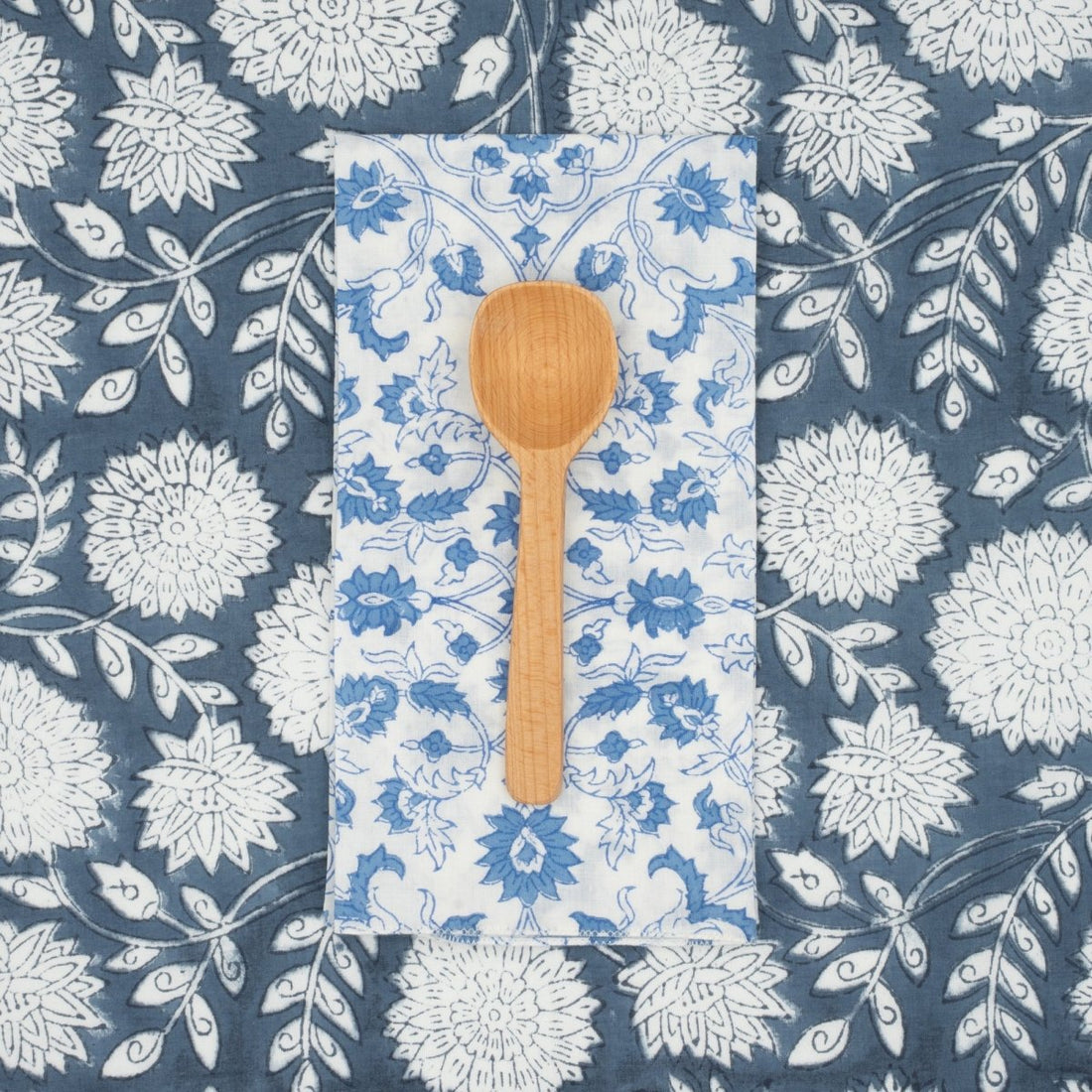 Serviettes de table x4 Orchide Orage - Suzette