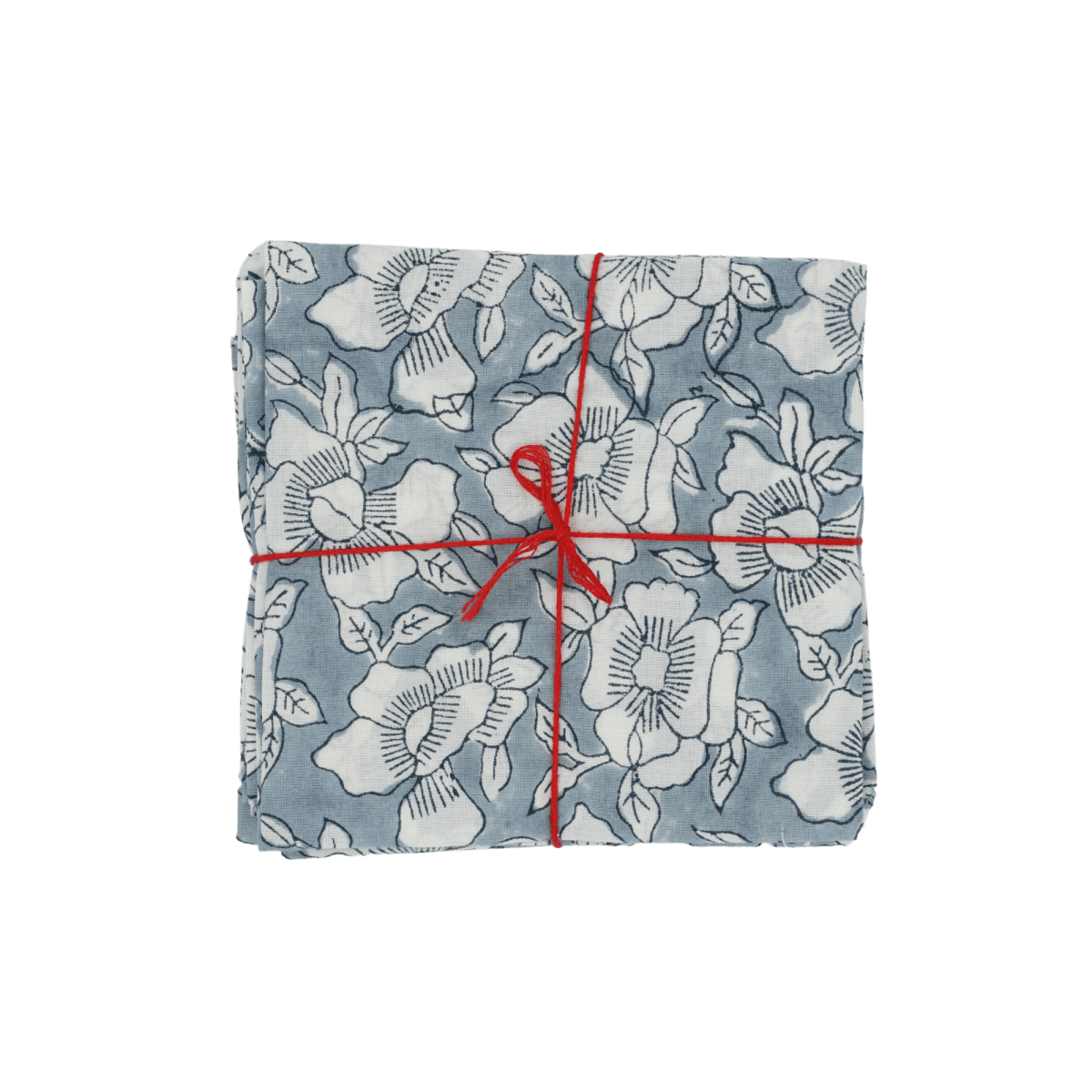 Serviettes de table x4 Primrose Ciel - Suzette