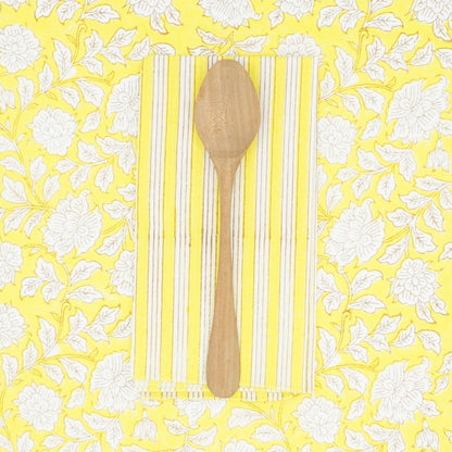 Serviettes de table x4 Salem Lemon - Suzette à table