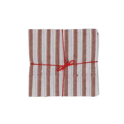 Serviettes de table x4 Salem Rosewood - Suzette
