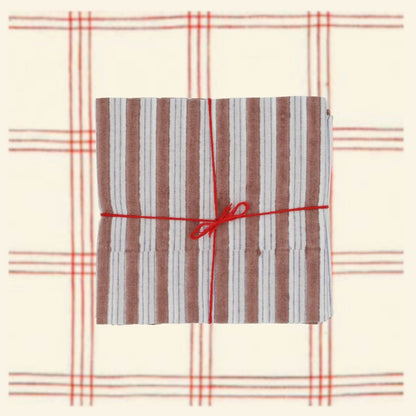 Serviettes de table x4 Salem Rosewood - Suzette